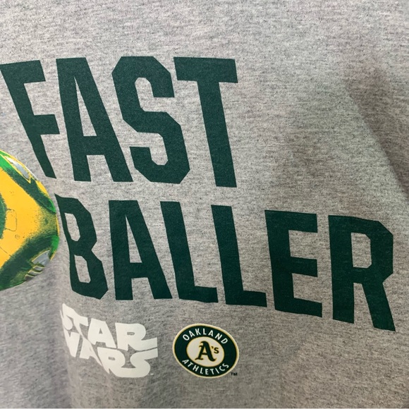 Men’s Oakland A’s Star Wars BB-8 Graphic T-Shirt - Picture 3 of 11